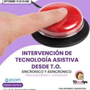 Tecnología asistiva intervención desde TO ( GRABACIÓN)