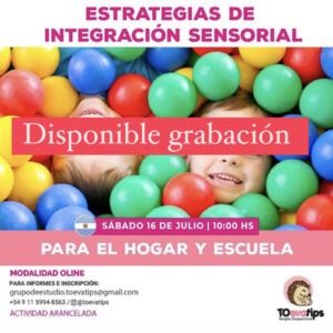 Integración Sensorial (GRABACIÓN)