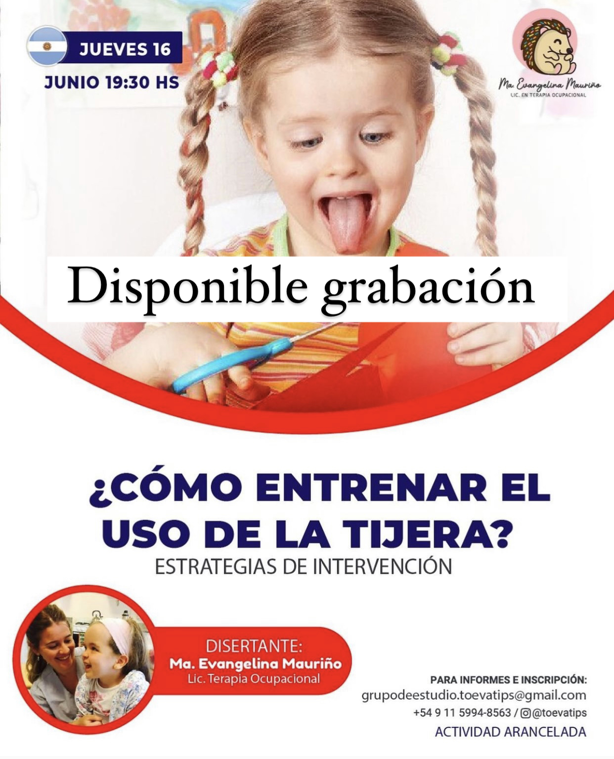 Habilidades del Recortado. Uso de la Tijera ( GRABACIÓN)
