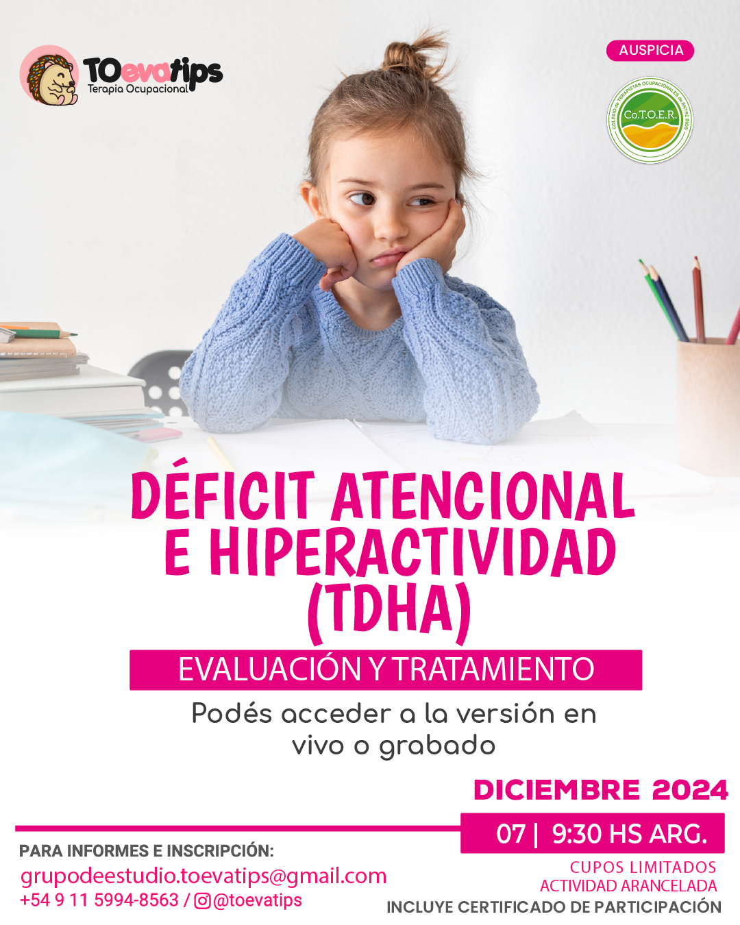 Déficit atencional e hiperactividad (tdha)